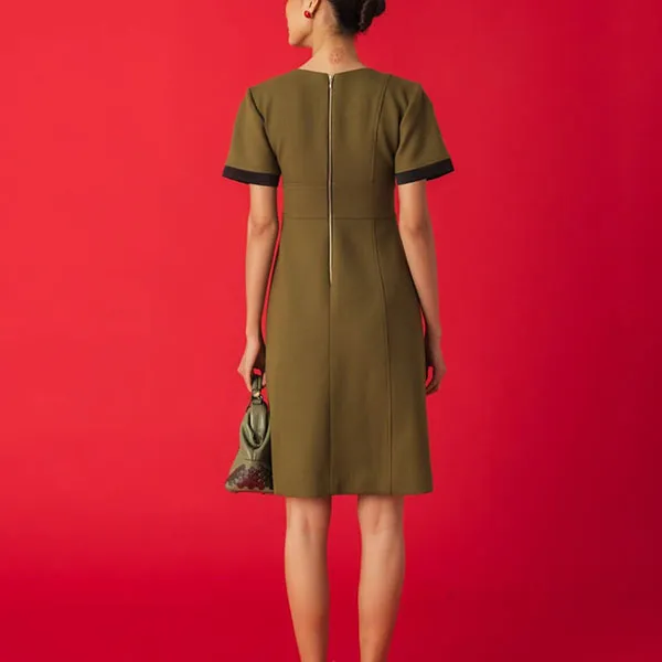 Váy Liền Nữ F2 Fashion & Freedom Ruby Key Colour Trends D549-XC-S-1021 Màu Xanh Cốm Size S