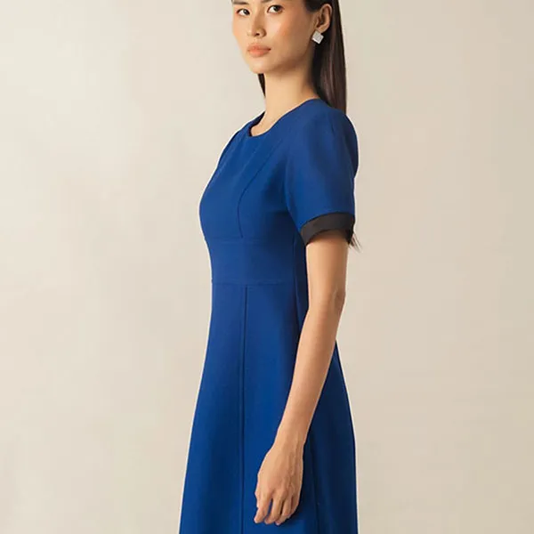 Váy Liền Nữ F2 Fashion & Freedom Ruby Key Colour Trends D549-XCB-S-1021 Màu Xanh CoBan Size S