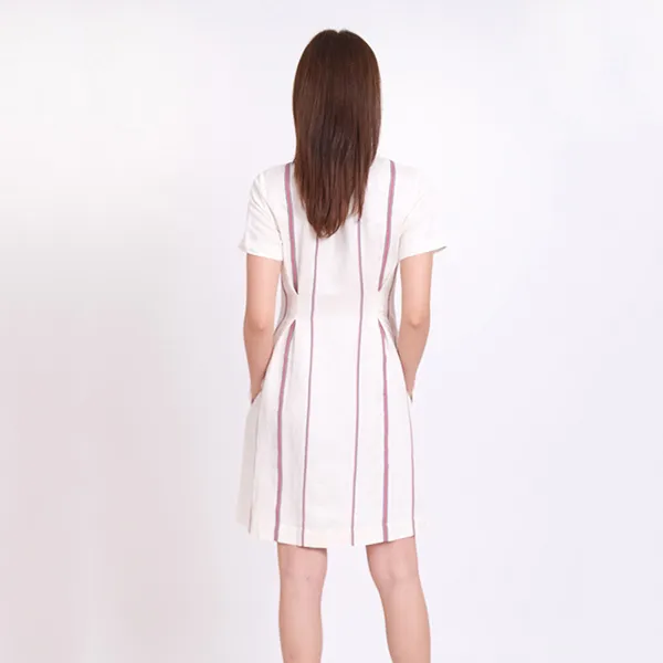 Váy Linen Nữ F2 Fashion & Freedom D374-T-S-0421 Màu Trắng Size S