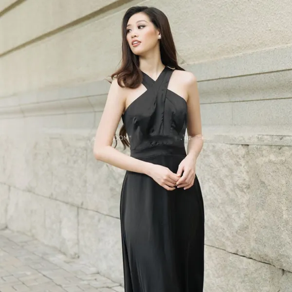 Váy Nữ F2 Fashion & Freedom Silk Queen Of The Night D415-D-S-0520 Màu Đen Size S