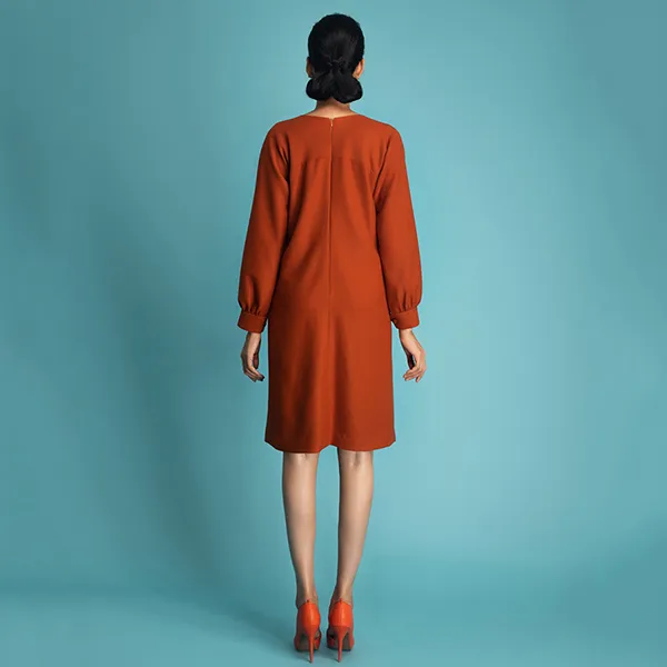 Váy Ruby Nữ F2 Fashion & Freedom I Can And I Will HT-D04-NB-S-0121 Màu Nâu Size S