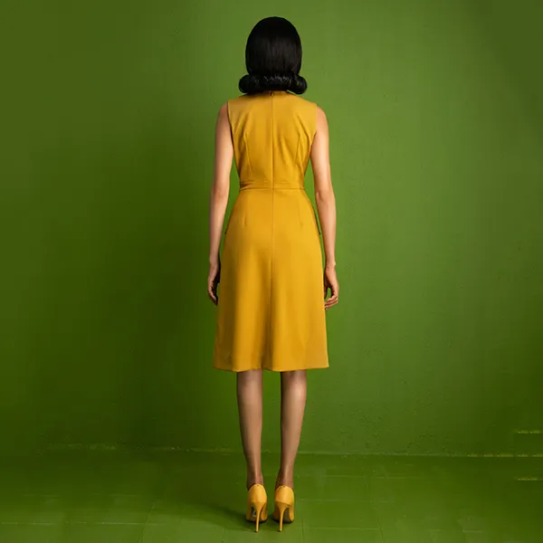 Váy Ruby Nữ F2 Fashion & Freedom I Can And I Will HT-D08-VN-S-0121 Màu Vàng Size S