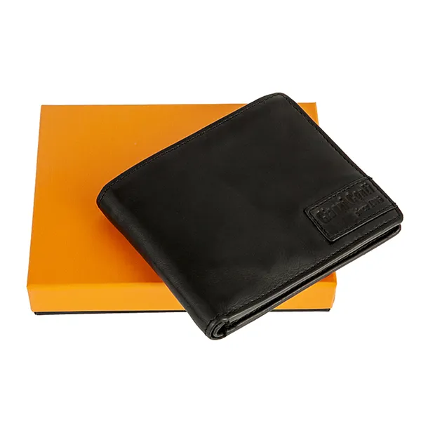 Ví Nam Gianni Conti Men's Genuine Leather Men's Wallet Black 4207220 - RAUL - Black Màu Đen