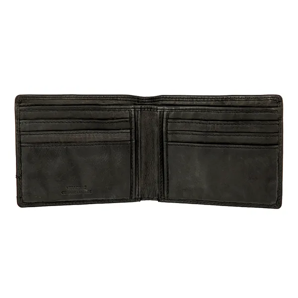 Ví Nam Gianni Conti Men's Genuine Leather Men's Wallet Black 4207220 - RAUL - Black Màu Đen