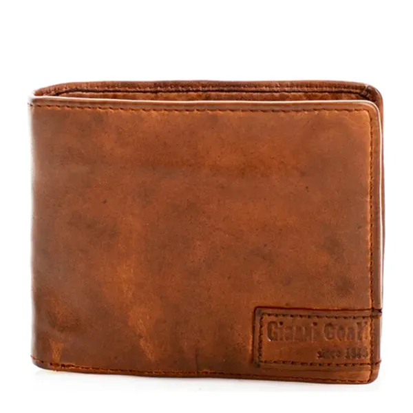 Ví Nam Gianni Conti Men's Genuine Leather Men's Wallet Brown 4207220 - RAUL - Tan Màu Nâu