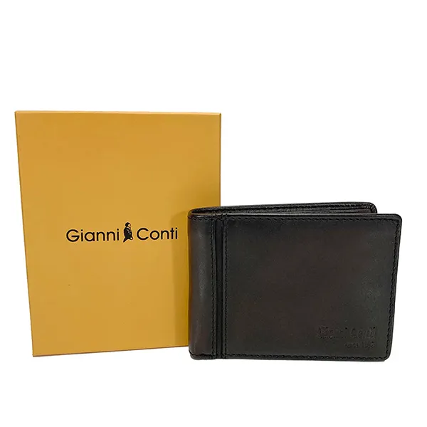 Ví Nam Gianni Conti Wallet 4067129-10 Màu Đen