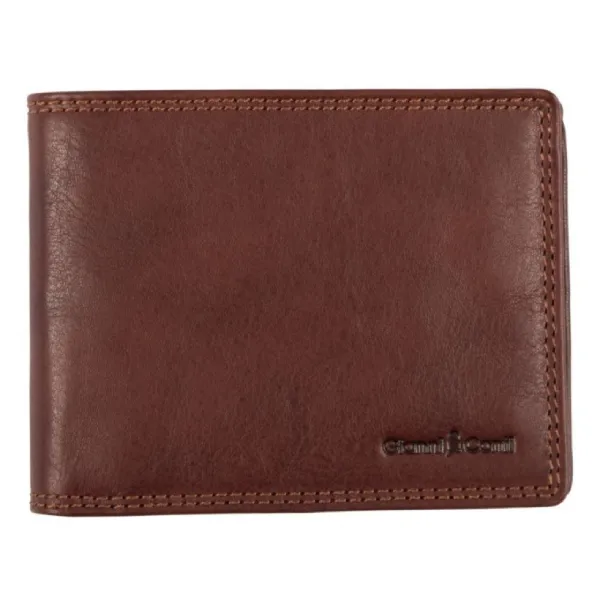 Ví Nam Gianni Conti Wallet 917142-28 Màu Nâu Đậm