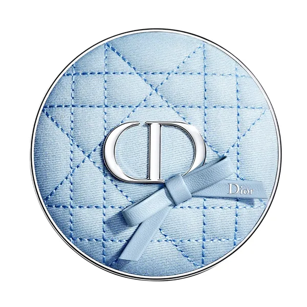 Vỏ Hộp Phấn Nước Dior Forever Cushion Couture Case Blue Bow Màu Xanh