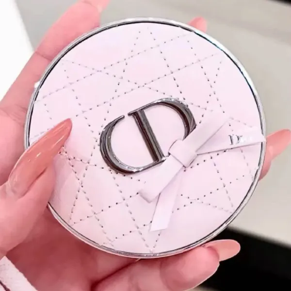 Vỏ Hộp Phấn Nước Dior Forever Cushion Couture Case Pink Bow Limited Edition Màu Hồng