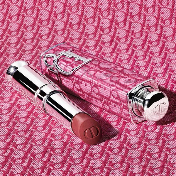 Vỏ Son Dior Addict Lipstick Fashion Case Pinkmania Màu Hồng Đậm