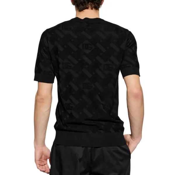 Áo Phông Nam Dolce & Gabbana D&G GXX03T JB80C N0000 Tshirt Màu Đen Size 50