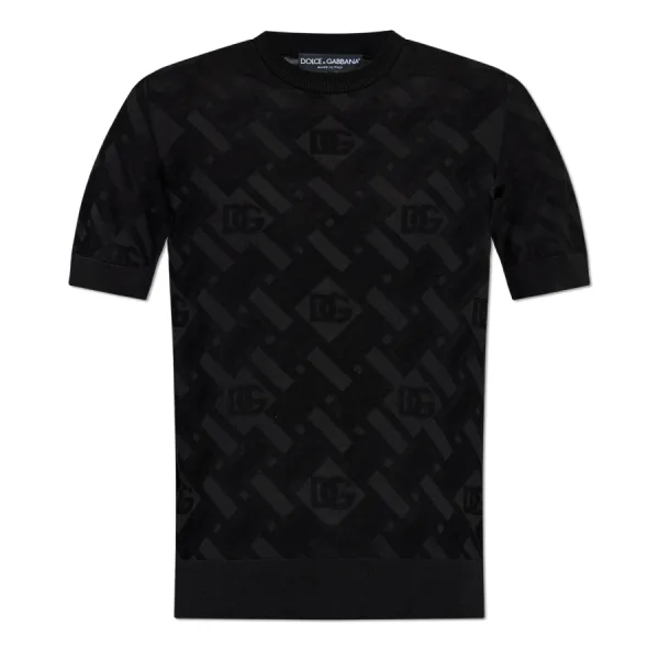 Áo Phông Nam Dolce & Gabbana D&G GXX03T JB80C N0000 Tshirt Màu Đen Size 50