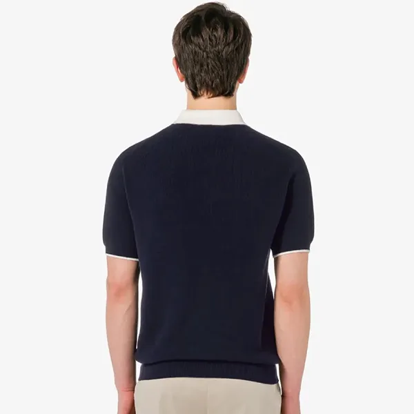 Áo Polo Nam Lacoste Regular Fit Navy Blue PH943E 166 Màu Xanh Đen Size 5