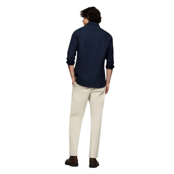 Áo Sơ Mi Dài Tay Nam Tommy Hilfiger Men's Shirt ALAN CHK CF2 / 887820092 Màu Xanh Than Size S
