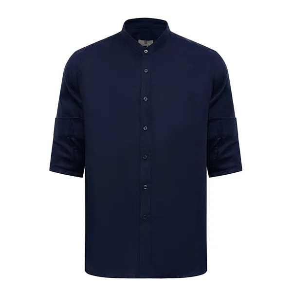Áo Sơ Mi Linen Nam F2 Fashion & Freedom SMM177-XCT-S-0619 Màu Xanh Đen Size S