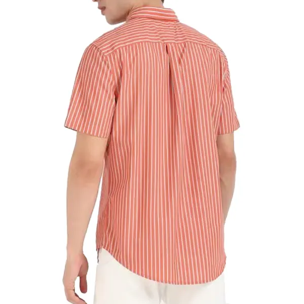 Áo Sơ Mi Nam Tommy Hilfiger MW0MW39161_0DM Màu Cam Size S