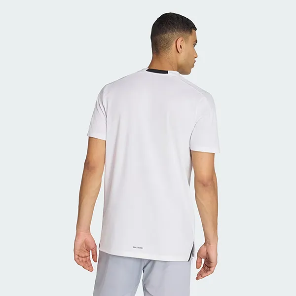 Áo Thun Nam Adidas Designed For Training IS3808 T-Shirt Màu Trắng Size S