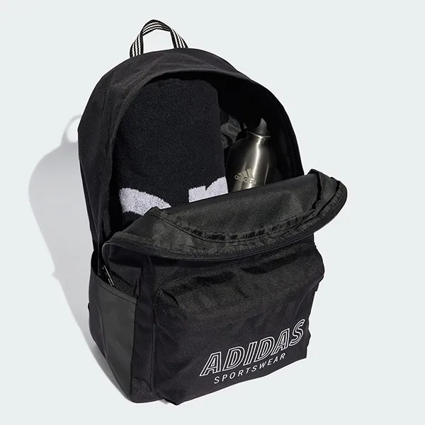 Balo Adidas Graphic Backpack House Of Tiro Classic Style JX9085 Màu Đen