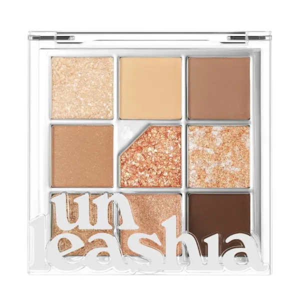 Bảng Phấn Mắt Unleashia Glitterpedia Eye Palette No.2 All Of Brown