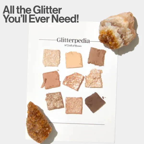Bảng Phấn Mắt Unleashia Glitterpedia Eye Palette No.2 All Of Brown