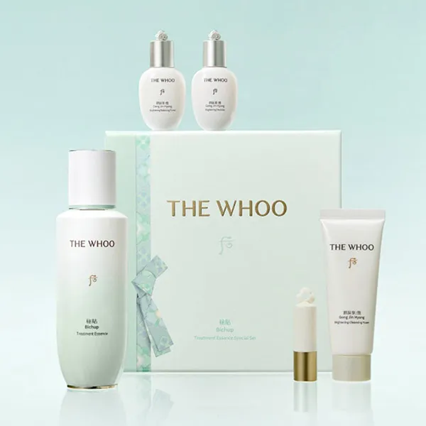 Bộ Dưỡng Da Ngăn Ngừa Lão Hóa Whoo Bichup Treatment Essence Special Set 5 Món