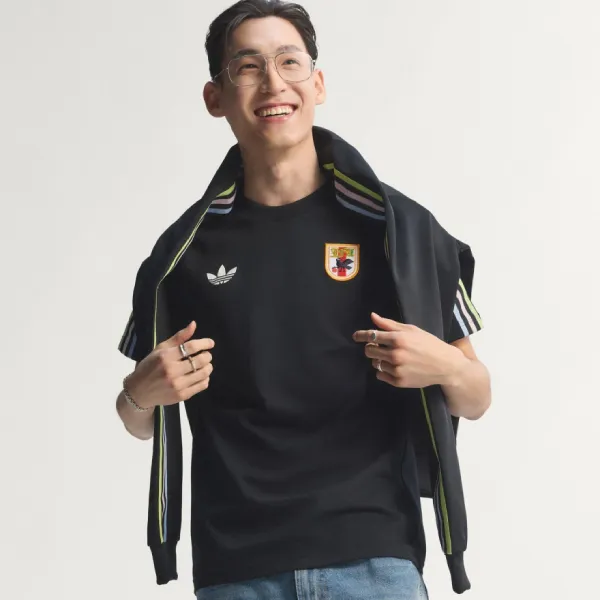 Bộ Thể Thao Nam Adidas Japan Originals KA1521/KA1522 Màu Đen Size M (Form Âu)