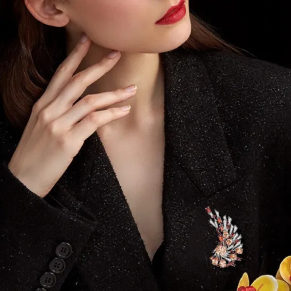 Cài Áo Nữ Meri Autumn Radiance BR48 Phối Màu