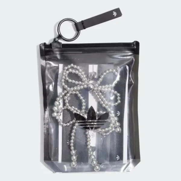 Charm Phụ Kiện Adidas Oribbon 2 Dây KC3601 Màu Đen