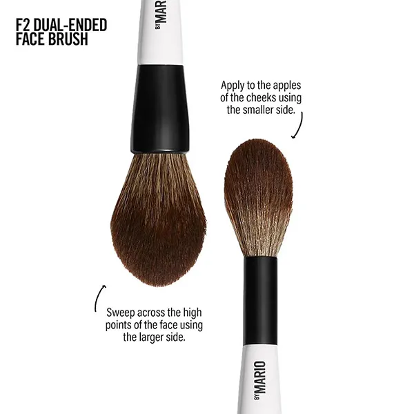 Cọ Đánh Phấn Hai Đầu Makeup By Mario F2 Dual-Ended Powder Brush