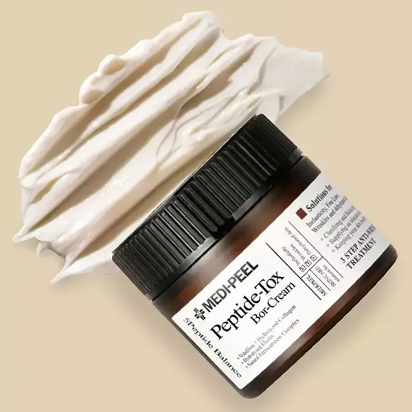 Combo Kem Dưỡng + Serum Nâng Cơ Da MediPeel Peptide Bor Tox (50g + 30ml)