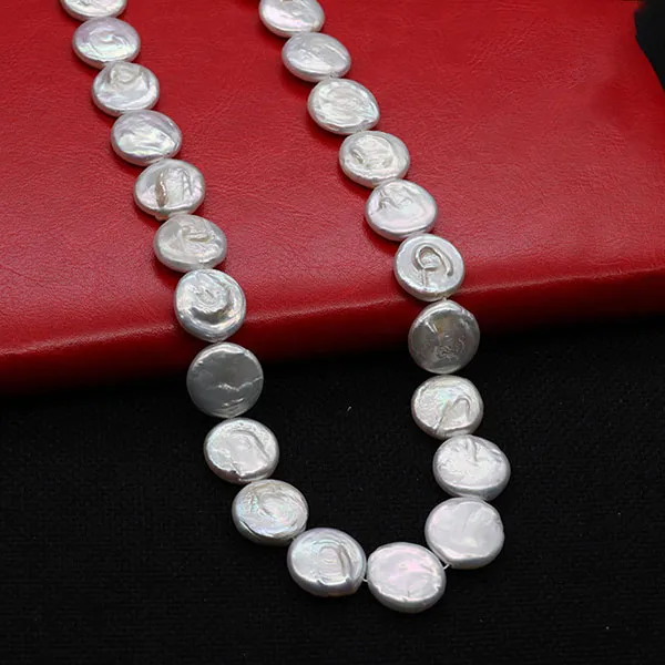 Dây Chuyền Nữ Jessica Pearl Baroque Pearl JN15 Màu Trắng Xà Cừ