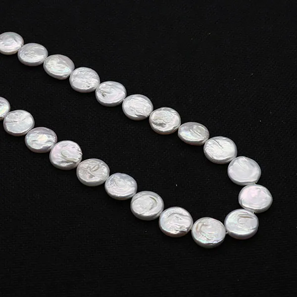 Dây Chuyền Nữ Jessica Pearl Baroque Pearl JN15 Màu Trắng Xà Cừ