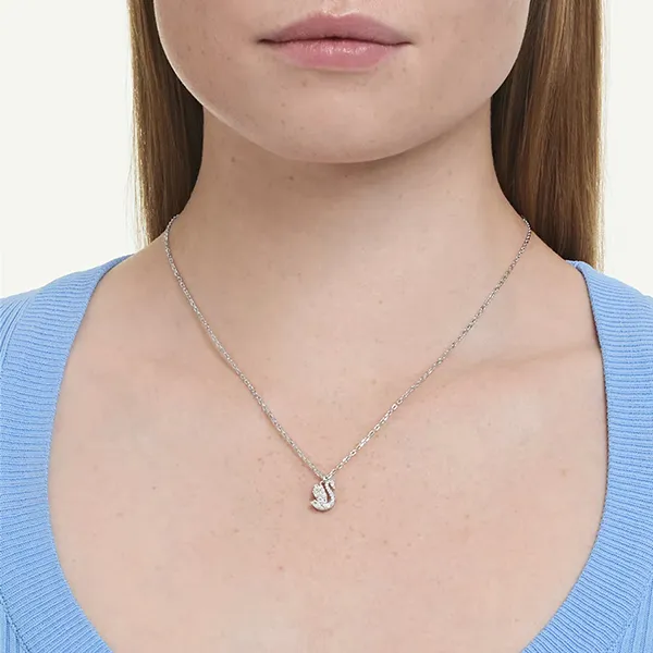 Dây Chuyền Nữ Swarovski Swan Pendant 5754347 Màu Bạc