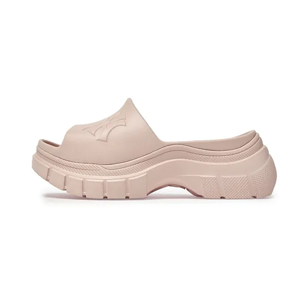Dép MLB Pepper Slide New York Yankees Pink 3ALPPE163-50PKM Màu Hồng