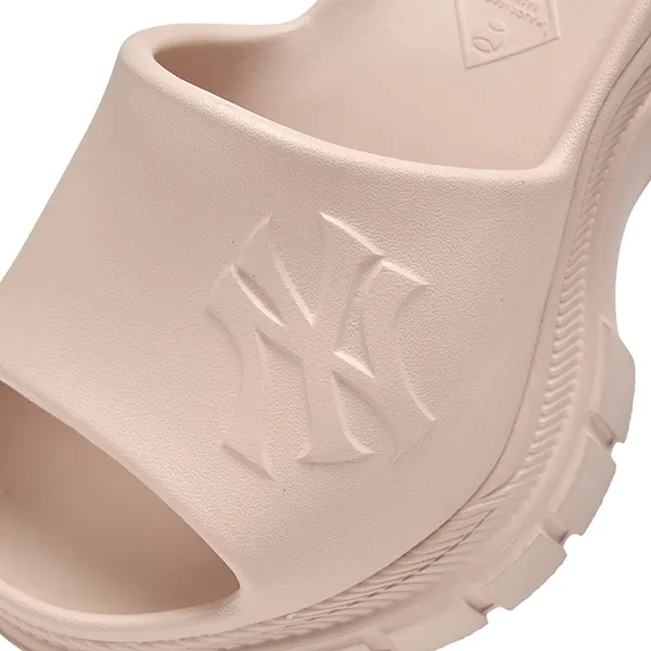 Dép MLB Pepper Slide New York Yankees Pink 3ALPPE163-50PKM Màu Hồng