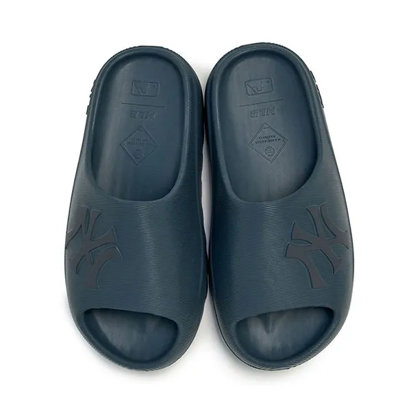 Dép MLB Skipper Slide New York Yankees Indigo 3ALPS0163-50INP Màu Xanh Đậm