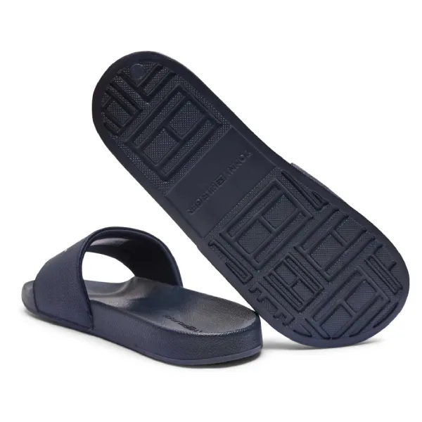 Dép Nam Tommy Hilfiger Sliders Màu Xanh Navy Size 40