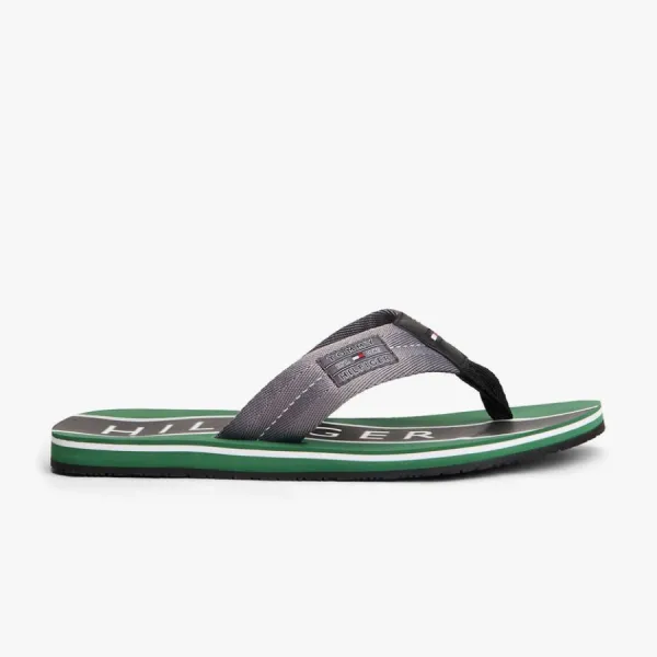 Dép Xỏ Ngón Nam Tommy Hilfiger Logo Patch Flip-Flops Màu Xanh Size 39