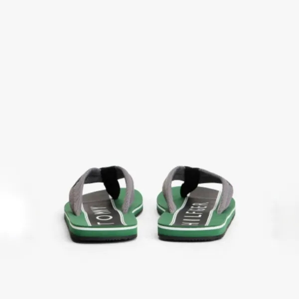 Dép Xỏ Ngón Nam Tommy Hilfiger Logo Patch Flip-Flops Màu Xanh Size 39