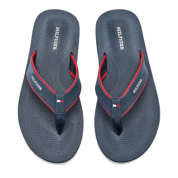 Dép Xỏ Ngón Nam Tommy Hilfiger Orlind Flip-Flops Màu Xanh Navy Size 40