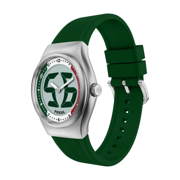 Đồng Hồ Fossil Y2K Big Tic 40mm Watch LE1236 Màu Xanh Lá