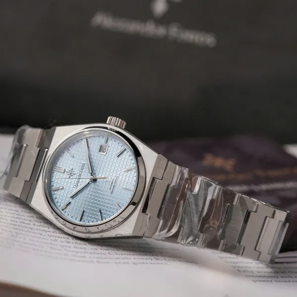 Đồng Hồ Nam Alexander Ferros Men Automatic 5052S/13 38mm Màu Xanh Bạc