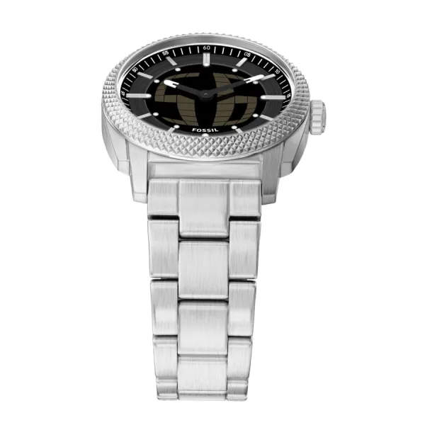 Đồng Hồ Nam Fossil Analog-Digital Fossil Machine Watch FS6155 Màu Bạc - Đen
