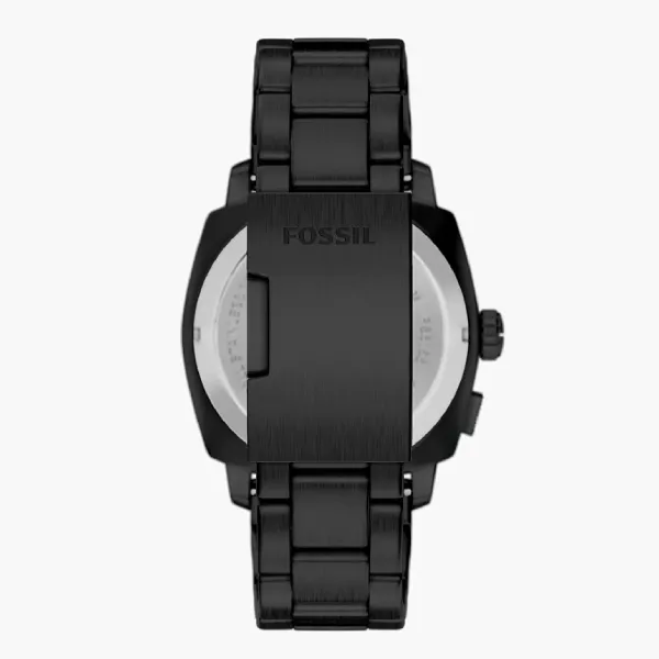 Đồng Hồ Nam Fossil Machine Big Tic 41mm Black Stainless Steel Watch FS6156 Màu Đen