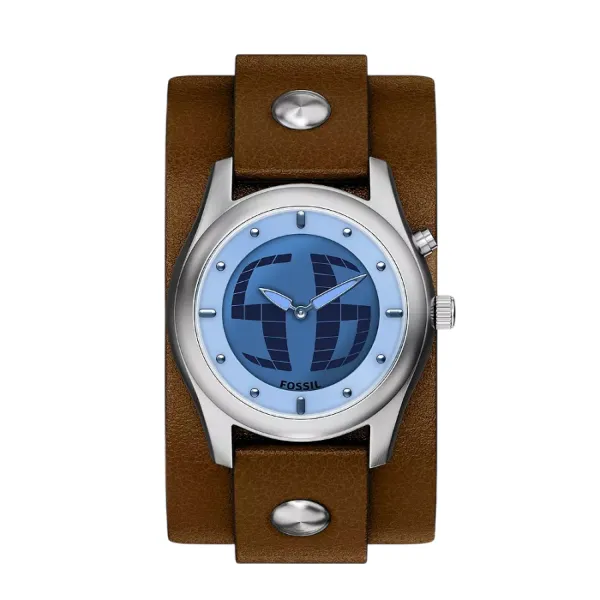 Đồng Hồ Nam Fossil Y2K Big Tic 40mm Watch LE1229 Màu Nâu