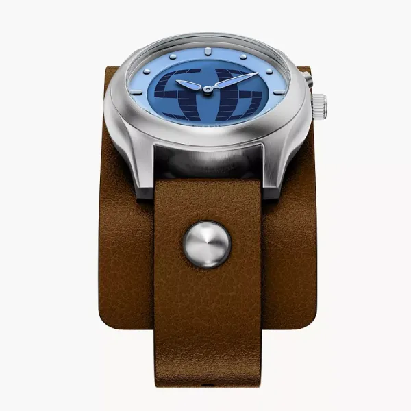 Đồng Hồ Nam Fossil Y2K Big Tic 40mm Watch LE1229 Màu Nâu