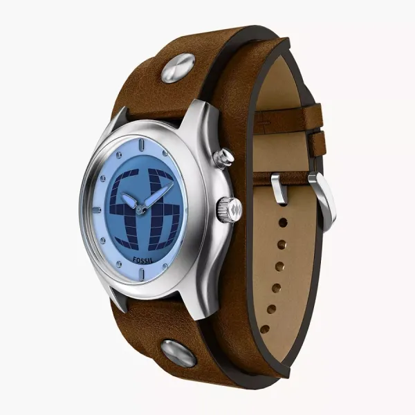 Đồng Hồ Nam Fossil Y2K Big Tic 40mm Watch LE1229 Màu Nâu
