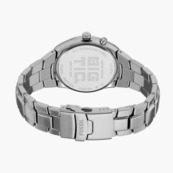 Đồng Hồ Nam Fossil Y2K Big Tic 40mm Watch LE1230 Màu Bạc - Vàng