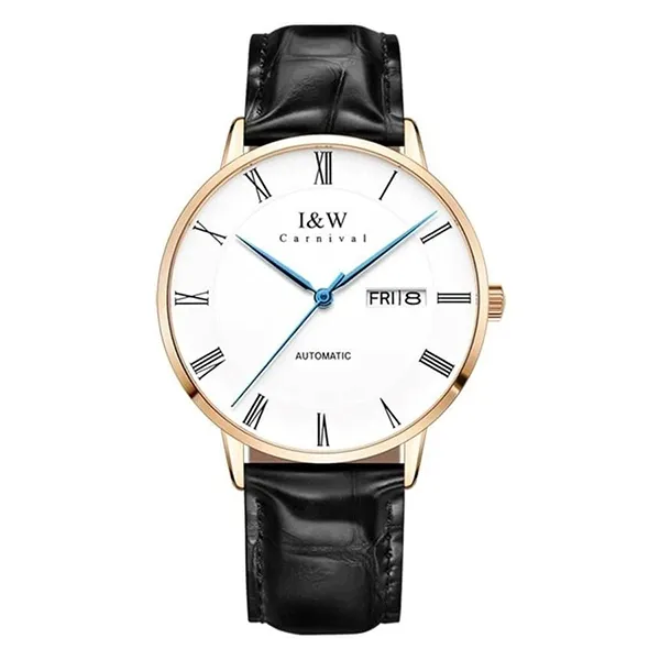 Đồng Hồ Nam I&W Carnival 8861G-VH-DD-T (8861G) Màu Đen Trắng
