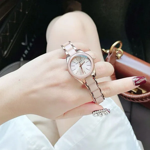 Đồng Hồ Nữ Anne Klein AK/3212LPRG 30mm Màu Hồng Vàng